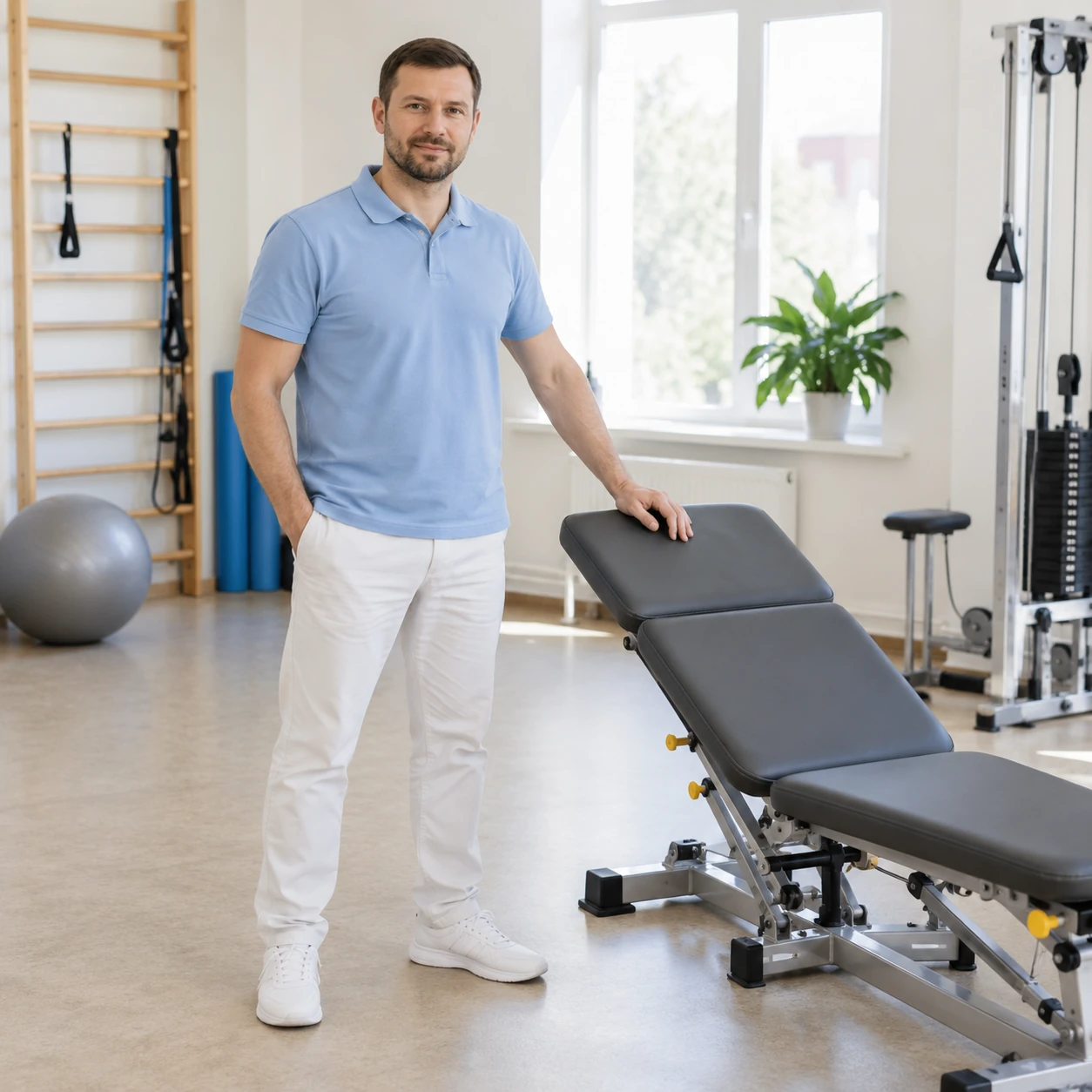 Специалист перед занятием